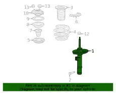 DAMPER UNIT,R FR 51611TBAA21 HONDA