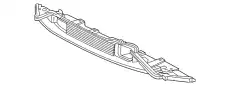 STAY, FR. GRILLE SIDE 71160TXMA12 HONDA