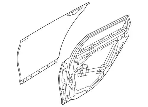 ДВЕРЬ 76003T1001 HYUNDAI