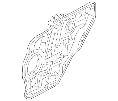 ВНУТРЕННЯЯ ПАНЕЛЬ ДВЕРИ 83481AA000 HYUNDAI