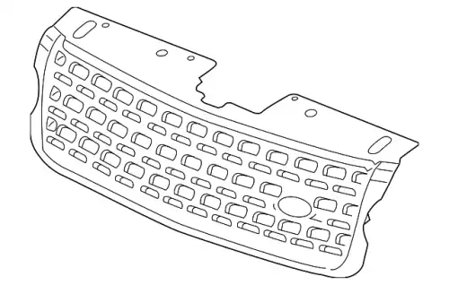 Решетка радиатора LAND ROVER LR144670