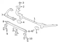 MOUNTING-BRACKET T2H51424 JAGUAR