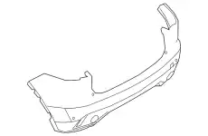 ЗАДНИЙ БАМПЕР J9C27146LML JAGUAR
