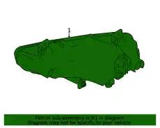 Фара противотуманная NISSAN 261558996C