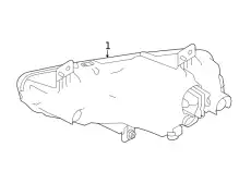 Фара противотуманная NISSAN 261558996C