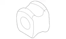 Втулка стабилизатора FR, Explorer 2010-2012 левая AA8Z5484A MOTORCRAFT