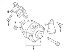 Генератор NISSAN 2310M1LA1ARW