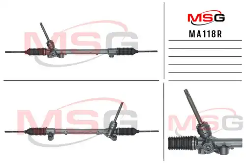 Рулевая рейка MSG REBUILDING MA118R