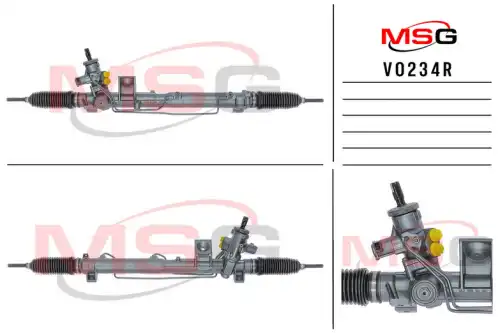 Рулевая рейка MSG REBUILDING VO234R