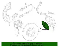 Тормозные колодки дисковые JAGUAR C2C23786