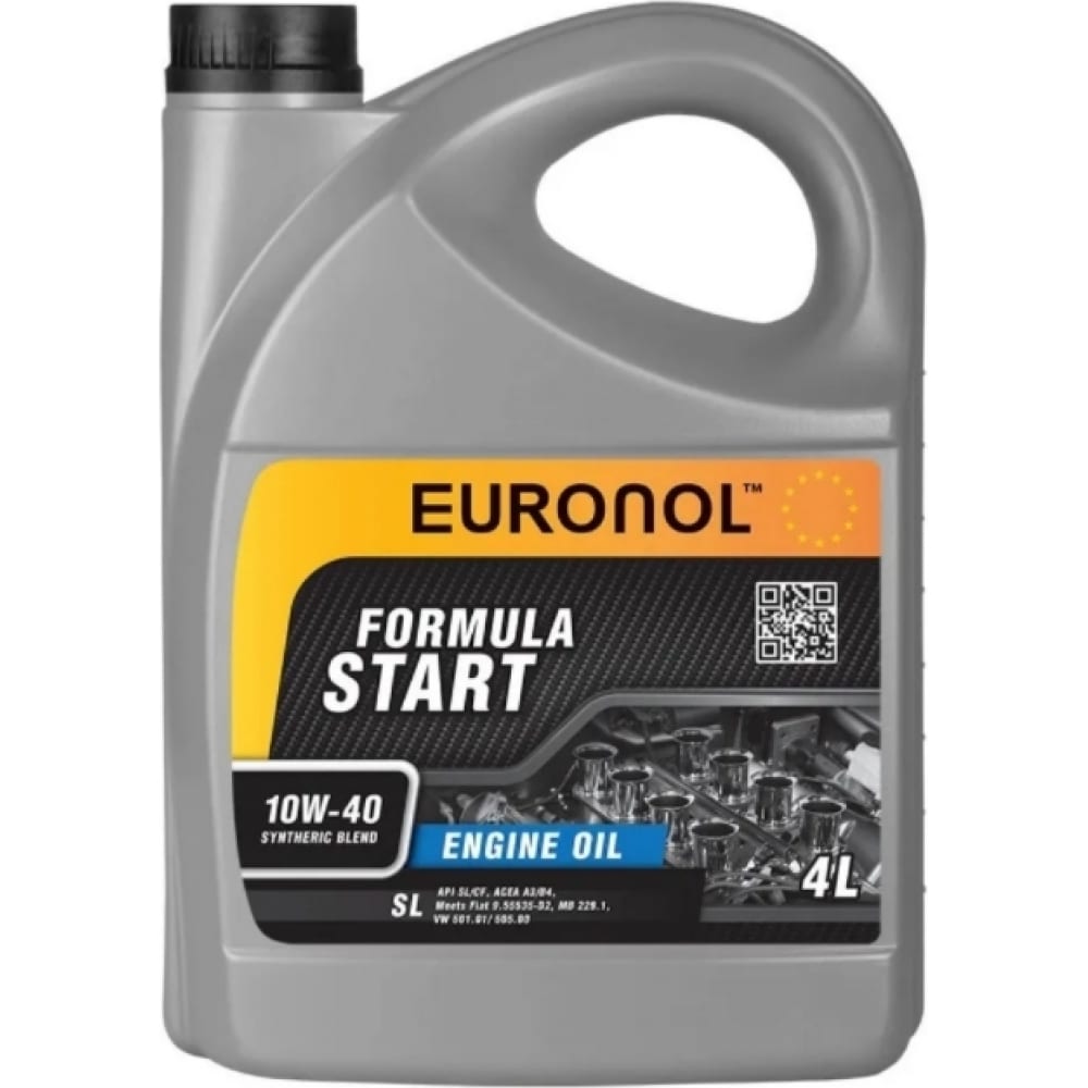 Моторное масло EURONOL 80194 10W40 синтетическое 4 л