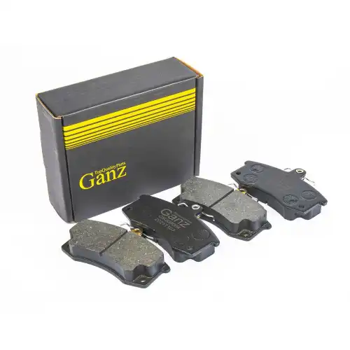 Тормозные колодки дисковые GANZ GRJ09004