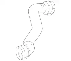 Upper Hose !Right \20>23 MB E 350 2.0L L4 238 501 90 00 64