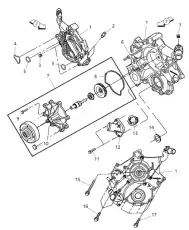 помпа Chry 53021187AA JEEP
