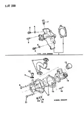 помпа Jeep 83503407