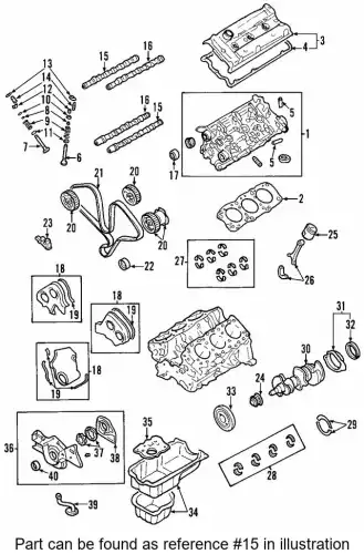 Распредвал KIA 2420035520