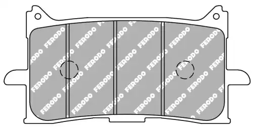 Тормозные колодки дисковые FERODO FDB2294ST
