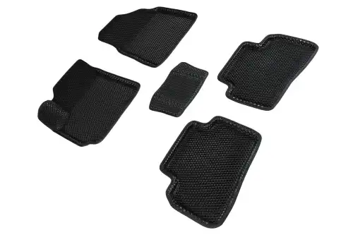 Коврики в салон SEINTEX 96499 Hyundai Creta 2021-н.в. 5 шт., черный