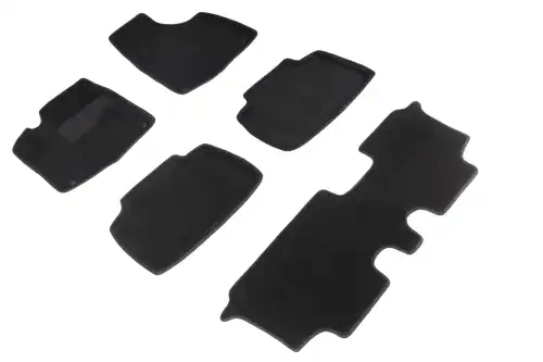 Коврики в салон SEINTEX 96405 GAC GS8 2021-н.в. 5 шт., черный