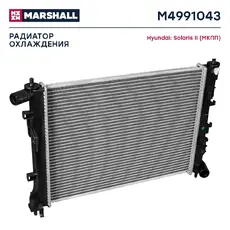 Радиатор системы охлаждения двигателя MARSHALL M4991043