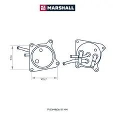 Масляный радиатор MARSHALL M4991087