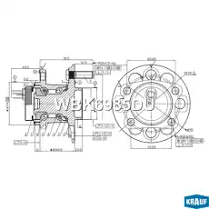 Ступица KRAUF WBK6985DU