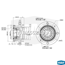 Ступица KRAUF WBK6623DU