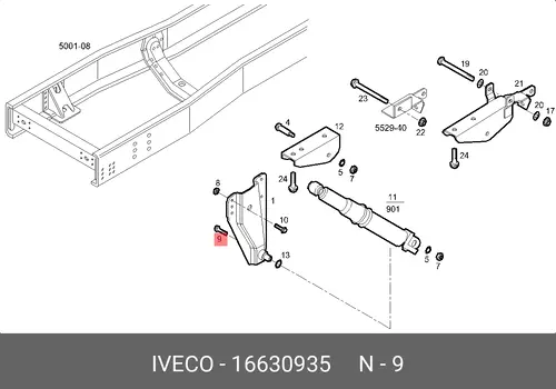 ВИНТ 16630935 IVECO