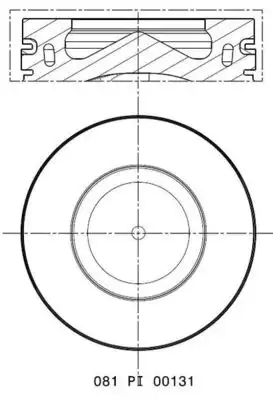 Rebore Kit 081 PI 00131 000 MAHLE
