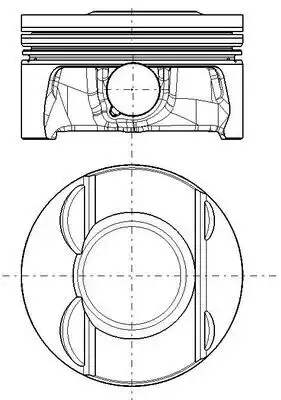 Rebore Kit 028 PI 00175 000 MAHLE