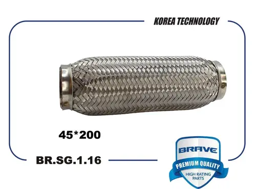 Гофра глушителя BRAVE BR.SG.1.16 L= d=