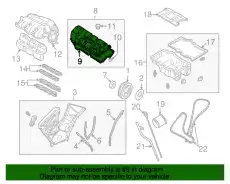Прокладка клапанной крышки MAZDA AJ0310235