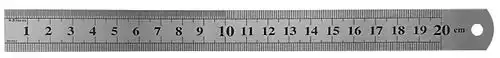 Линейка нержавеющая 500х28 мм 19005 FIT TOOLS