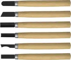 Резаки по дереву, 6 шт. 43410 FIT TOOLS