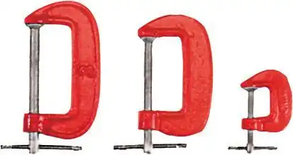 Струбцины 'мини' тип 'G', набор 3 шт. 1', 2', 3' 59230 FIT TOOLS