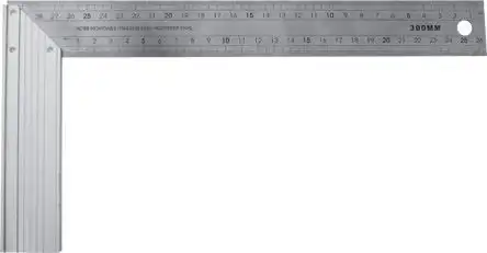 Угольник столярный Профи 400 х 180 мм 19546 FIT TOOLS