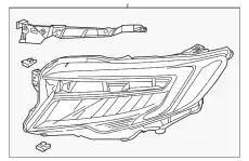 Фара HONDA 33100TG7A32