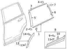 Деталь 72915TG7A21 HONDA