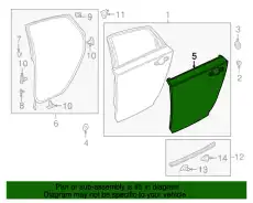 Деталь 67611TVA315ZZ HONDA