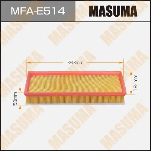 Фильтр воздушный MASUMA MFAE514