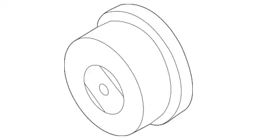 ролик генератора Hyun MD166381 MITSUBISHI