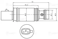 Клапан кондиционера LUZAR LCCV 2101