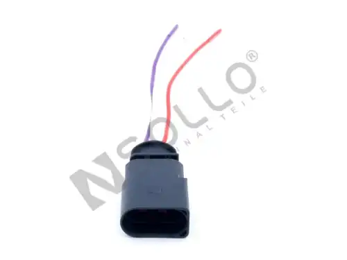 02U90490 Корпус плоского разъема с проводами SOLLO