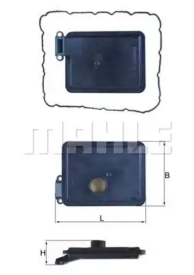 Фильтр масляный KNECHT HX 254D