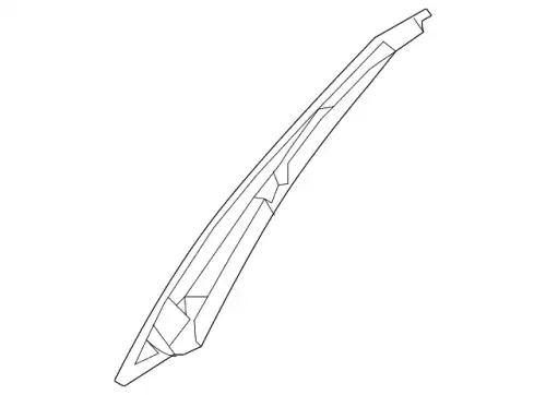 GARNISH ASSY-DR FRAME LH 82250T6000 HYUNDAI