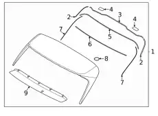 SPOILER ASSY-RR 87210T6000RY5 HYUNDAI