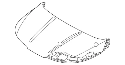 КАПОТ 66400R0040 KIA