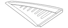 МОЛДИНГ КУЗОВА 87860AA000 HYUNDAI
