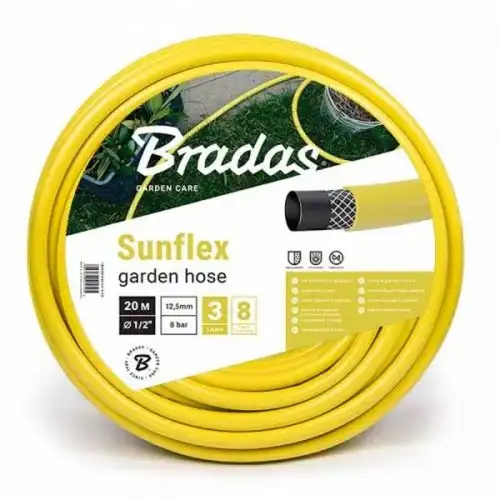 WMS3420 Шланг садовый BRADAS SUNFLEX 3/4'-20m