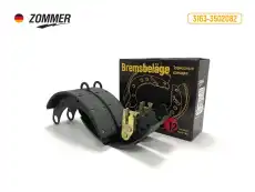 Тормозные колодки барабанные ZOMMER 18851